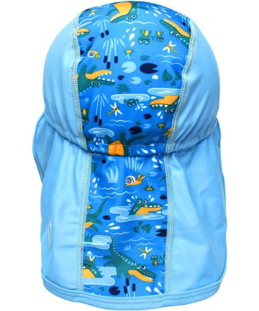 Splash About Baby Kids Legionnaire Sun Hat | Crocodile Swamp - Size L - Buy Online on GoSupps.com