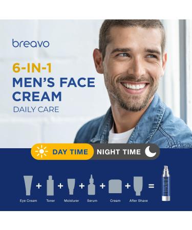 6 in 1 Face Cream for Men: 6 in 1 Mens Face Moisturizer Mens Face Cream Anti Aging - Eye Bags Treatment & Wrinkle Cream for Men 1.7 oz 1.7 Fl Oz (Pack of 1) - Buy Online on GoSupps.com