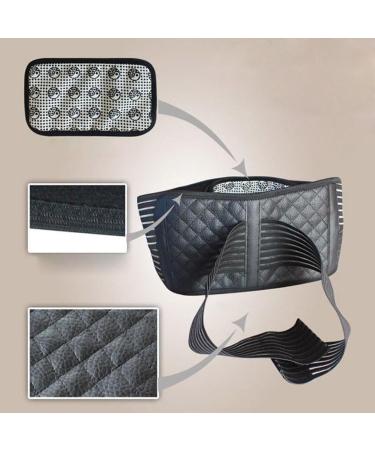 Buy Healifty Belt Magnetic Therapy - Self-Heating Breathable Adjustable Back Support in XL (Black) | International Shipping - Buy Online on GoSupps.com