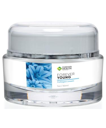 Forever Health- Forever Young Collagen Cream- Best Face Cream for Wrinkles and Anti Aging - Daily Moisturizer for Wrinkle Repair - Must Have Day Cream for Fine Lines