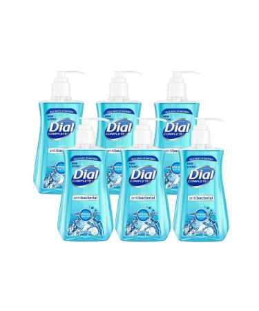 Dial Liquid Hand Soap, Spring Water, 7.5 Fl. Oz, Pack of 6