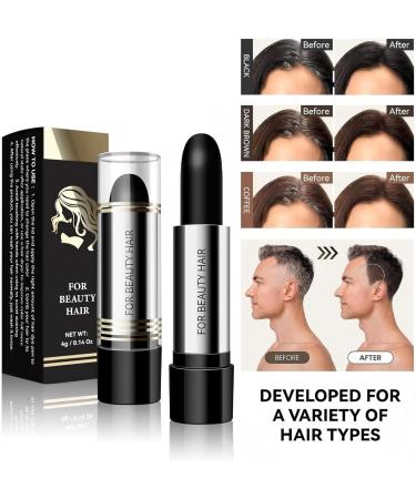 3 Pack Disposable Hair Dye Pens Portable LipstickLike Hair Color Stick Long Lasting Color and Fast Pigmentation Washable and Highly Saturating Covers White Hair at the Temples 02 Dark Brown - Buy Online on GoSupps.com