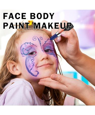Blue Face Paint Stick for Professional Eye Makeup - Perfect for Baseball Softball Football Clown Halloween Zombie Vampire Skeleton and Cosplay - Buy Online on GoSupps.com