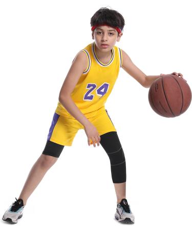 Roadbox Boys 3/4 Compression Basketball Tights 2 Pack - Gym Athletic Leggings - Large - Buy Online on GoSupps.com