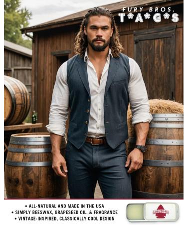 TAGS Men s Solid Cologne | Arrowhead | Smoked Tonka & Pipe Tobacco | Beeswax Grapeseed Oil Fragrance | Made in USA | Travel Size .25 oz - Buy Online on GoSupps.com