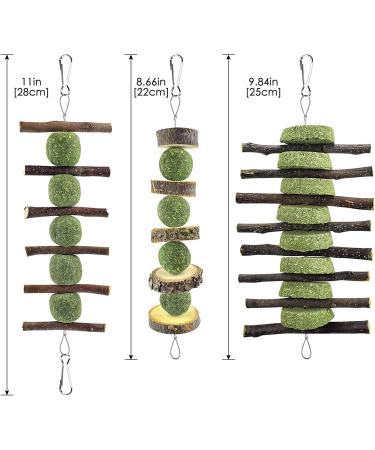 Erkoon Natural Timothy Hay Rabbit & Small Animal Chew Cubes | Dental Care Treats for Hamsters Chinchillas Guinea Pigs & More - Buy Online on GoSupps.com