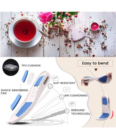 Womens Stylish Non-Slip Diabetic Shoes | Adjustable Edema Footwear for Plantar Fasciitis | Cozy Hospital Surgical Shoes | Ideal Mother's Day Gift - Dark Blue 12.5 - Buy Online on GoSupps.com