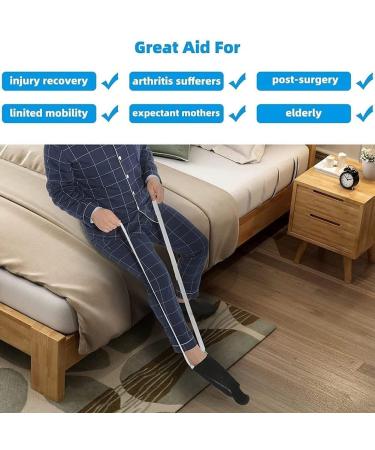 Sock Aide Device for Seniors Sock Helper No Bending Stretching for Pregnancy and Injuries Living Tool Sock Aid Easy On & Easy Off - Buy Online on GoSupps.com