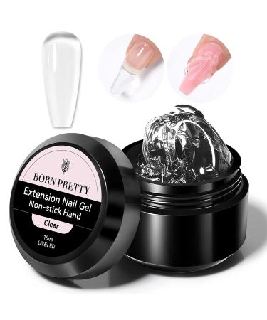 Non Stick Clear Nail Gel for Hand Extension by BORN PRETTY - Buy Online on GoSupps.com