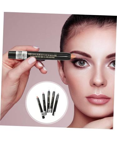 Mikinona 5pcs Pearlescent Eyeshadow Pencil Makeup Pen Women Cosmetics Glitter Eyeshadow Sticks Packing - Buy Online on GoSupps.com