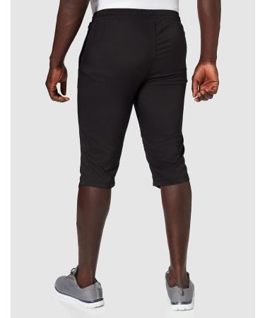 Erima Unisex 3/4 Pants XL - Black | Comfortable & Stylish International Shipping - Buy Online on GoSupps.com