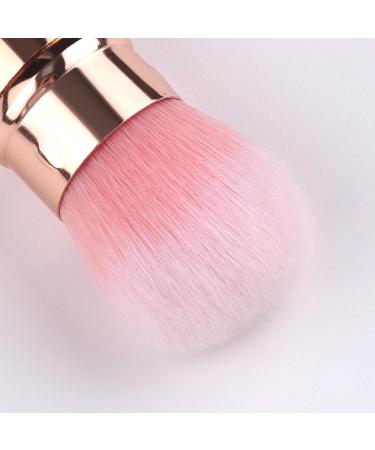 Veeteah Portable Makeup Brush Small Multipurpose Cosmetics Brushes | Portable Face Makeup Brushes Beginner Friendly Powder Brush for Home Travel Gold - Buy Online on GoSupps.com