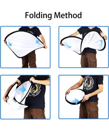 Selens 43 Inch Photography Reflector - 5 in 1 Collapsible Light Reflector with Carrying Case for Photo Studio Lighting - Buy Online on GoSupps.com