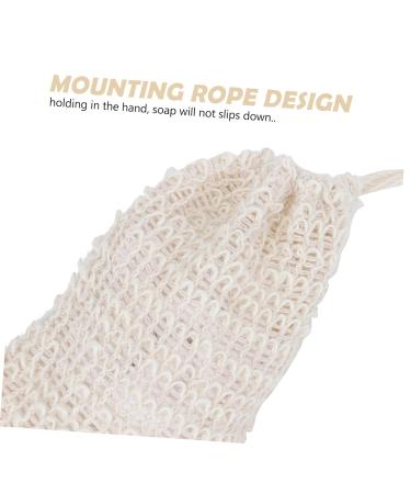 Buy Minkissy 10pcs Natural Soap Foam Saver Pouch | Eco-Friendly Loofah & Bath Accessories for Bridal & Everyday Use - Buy Online on GoSupps.com