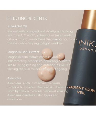 INIKA Organic Radiant Glow Veil - Achieve a Flawless Radiance | International Shipping Available - Buy Online on GoSupps.com