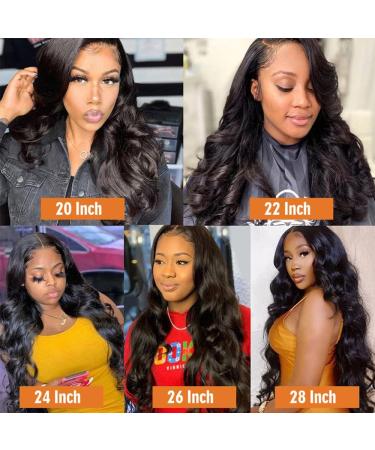 Lace Front Wigs Human Hair Body Wave 13x4x1 T Part Medium Pre Plucked Bleached Knots Brazilain Real Indian Thick High Destiny Medium Part Glueless 13x4x1 Lace Wigs Baby Hair Natural Color 16 Inch - Buy Online on GoSupps.com