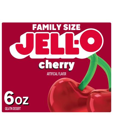 Jell-O Gelatin - Cherry - 6 Ounces
