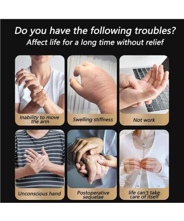 Self-Training Rehabilitation Robot Gloves Finger and Hand Function Rehabilitation Trainer Hand Exerciser for Dementia Arthritis Stroke Hemiplegia Patient Left-M M Left - Buy Online on GoSupps.com