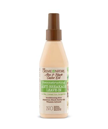 Creme of Nature Aloe & Black Castor Reconst Leave-In 236.5 ml unique standard - Buy Online on GoSupps.com