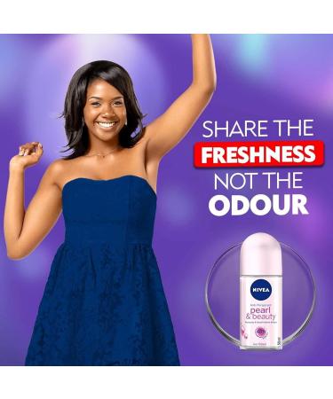Nivea Women Deodorant Roll On Series Pacl Of 1-3-6 (Pearl&Beauty Roll On 6) - Buy Online on GoSupps.com