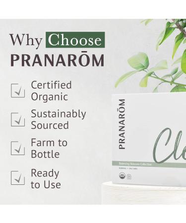 Pranarom Skincare Collection | 100% Pure Organic Essential Oils for Oily Skin - Cleanse Moisturize & Refresh - Buy Online on GoSupps.com