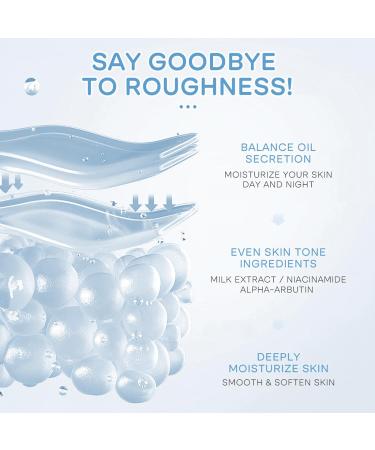 Milk Face Skincare Kit | Hydrating Cream Cleanser Eye Cream & Sunscreen for Glowing Skin Reduces Roughness & Pore Size - Buy Online on GoSupps.com