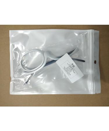 Buy Stylish Foldable Makeup Reading Glasses for Women - Presbyopia Visual Aid & Magnifying Silver Eyewear - Buy Online on GoSupps.com