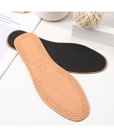 MAGICLULU Nonslip Cow Leather Insoles | Shock Absorbing, Breathable | Men Women Size 39-40 - Buy Online on GoSupps.com