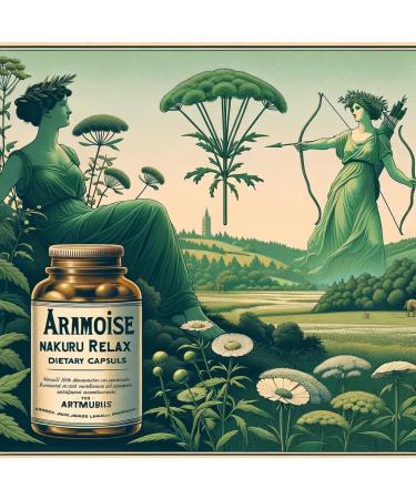 NAKURU | Artemis | Relax Range | Made in France | "The Secret of the Goddess Artemis!" | (90 Capsules of 325mg/Net Weight: 29g) - Buy Online on GoSupps.com