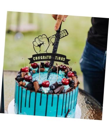 12pcs 2022 Graduation Season Cake Grad Cupcake Topper Congrats Cake Decoration Grad 2022 Cake Decorations 2022 Graduation Cake Picks Cupcake Cups Cupcakes Paper Graduate Buffet Black 15X12.5CM - Buy Online on GoSupps.com