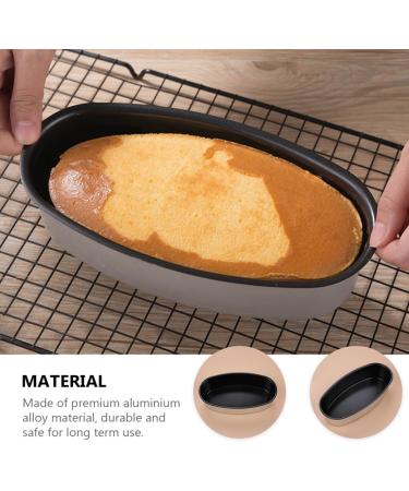 Zerodeko Mold Carbon Steel Cheese Pans Bread Tin Mini Cakes Mini Saucepan Baking Pan Bread Meatloaf Pan Kitchen Baking Tool Toast Loaf Pan Stainless Round Aluminum Alloy Oven D08 Bread Pan Silver 22.5X11.4X5.8CM - Buy Online on GoSupps.com