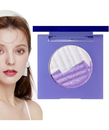 Shimmer Highlighter Palette - Makeup Glitter Highlighters in Phantom Color | Long-Lasting Highlighting 2-Color Eye Makeup Powder Palette for Eyelids Lip Kagrote S10 - Buy Online on GoSupps.com