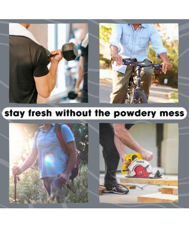 Fresh Body FB Balls Cream & Fresh Feet Spray Bundle - Anti-Chafing Deodorant Lotion & Odor Fighting Foot Spray for Men - Essential Oils 3.4 oz & 4 oz - Buy Online on GoSupps.com