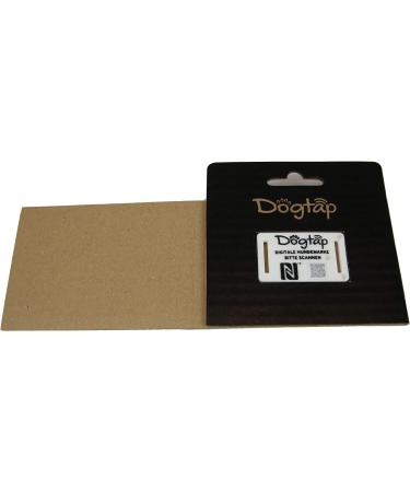 DogTap Light Big - Digital Dog Tag for Medium to Large Dogs | Waterproof Silicone NFC & QR Code | 67x40mm White - Buy Online on GoSupps.com