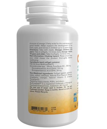 Now Kids Omega-3 (was Squishy Fishies) 100gel - Buy Online on GoSupps.com