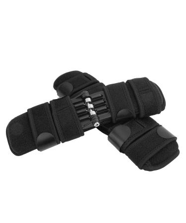 Buy Sports Knee Pads - Elastic Joint Support for Hiking Climbing & Mountaineering - 2 Piece Set with Reinforcement Spring - Buy Online on GoSupps.com