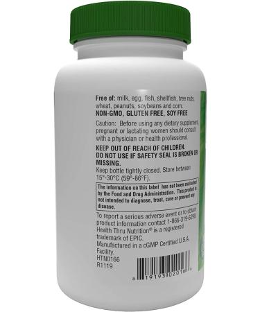 Health Thru Nutrition Caprylic Acid MCT Softgels 600mg - Pack of 200 | Pure & Potent Formula - Buy Online on GoSupps.com