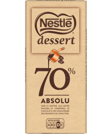Nestl Dessert - Absolute Dark Baking Chocolate - 170g bar - Buy Online on GoSupps.com