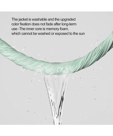 Car Seat Lumbar Cushion Breathable Lumbar Support Cushion | Ergonomic Summer Waist Protection Soft Sponge Car Waist Pad Green - Buy Online on GoSupps.com