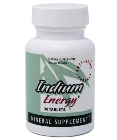 EAST PARK Research Indium Energy 30 Caps - All Natural Indium Powerful Anti-Aging Support - Helps Increase Energy and Supports Mental Clarity 30 Count (Pack of 1)