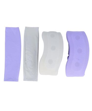 Neck Pain Support 2 Set Neck Brace Smooth Ice Silk Fabric Highly Elastic Relieve Discomfort 360 Degree Encircling with Covering for Nap - Buy Online on GoSupps.com