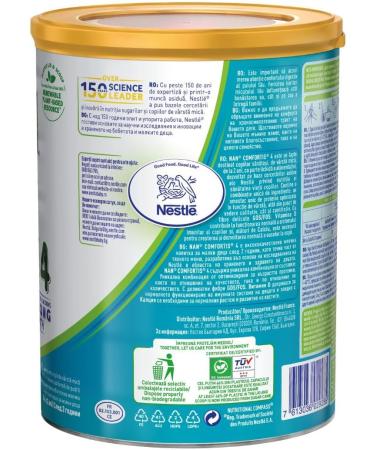  Nestl Nestle Nan Comfortis 4 Pack of 800 mg - Buy Online on GoSupps.com