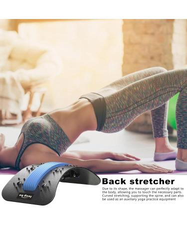 Upgraded Back Extensor Device - Adjustable Lumbar Spine Stretcher with Deep Massage Points for Pain Relief - Ideal Support for Men & Women - Buy Online on GoSupps.com