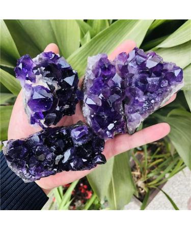 Natural Dream Amethyst Quartz Cluster SpecimenCan be Used for (Color : 70-80g Size : 1pc) HOMEZHOU (Color : 70-80g Size : 3pc) 3pc 70-80g - Buy Online on GoSupps.com