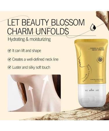 Firming Lifting Neck Cream with Roller Neck Creams for Tightening and Firming Body & Necks Moisturizer for Women to Smooth Wrinkles & Tightening Sagging Skin Double Chin D colletage and Chest - Buy Online on GoSupps.com