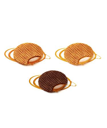 Daelman Stroopwafel - Authentic Dutch Waffle Cookies Made In Holland (4 Pack Assortment) - Buy Online on GoSupps.com