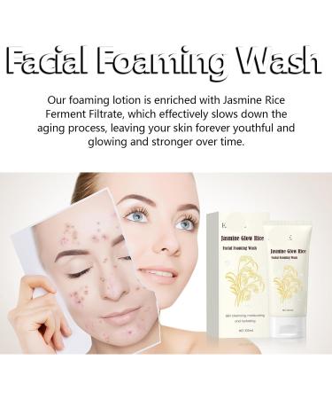 Jasmine Facial Cleanser - Deep Pore Cleansing Mild & Refreshing Fades Spots & Acne Leaves Skin Delicate & Radiant(1PCS) - Buy Online on GoSupps.com