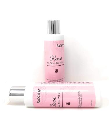 Rose Milk Facial Cleanser - Hydrating Cream for Youthful Radiant Skin | 150ml - Ideal for Dry Sensitive & Mature Skin - Buy Online on GoSupps.com