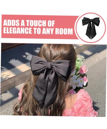 HAPINARY Bow Hairpin Hair Ribbons Hair Barrettes for Women Bows for Women Hair Clips Big Hair Bows Barrettes for Thick Hair Large Hair Bows Hair Bow Clips Ponytail Clip Hair Ribbon Bow - Buy Online on GoSupps.com