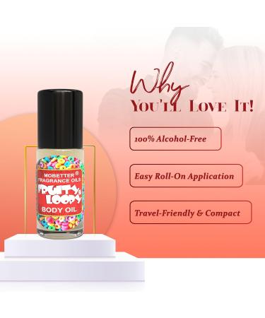 MOBETTER FRAGRANCE OILS Fruity and Loopy 1 Oz Perfume Fragrance Body Oil for Unisex - Buy Online on GoSupps.com